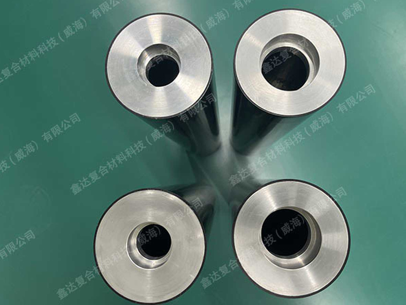 Carbon fiber roller shaf