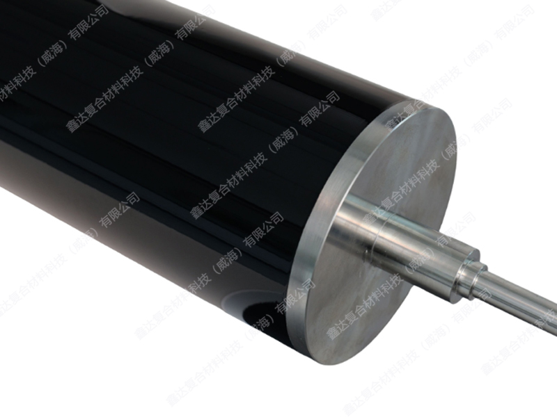 Carbon fiber roller shaf